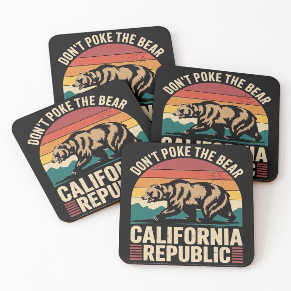 Item preview, Don’t Poke The Bear California Republic Design designed and sold by BlueCreator-inc.