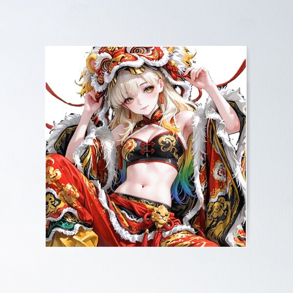 Item preview, lion dance designed and sold by Emaple.