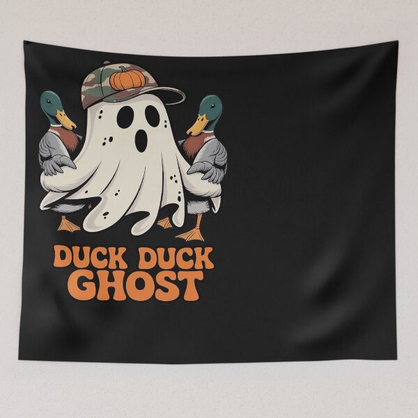 Item preview, Duck Duck Ghost  Haunting season designed and sold by BlueCreator-inc.