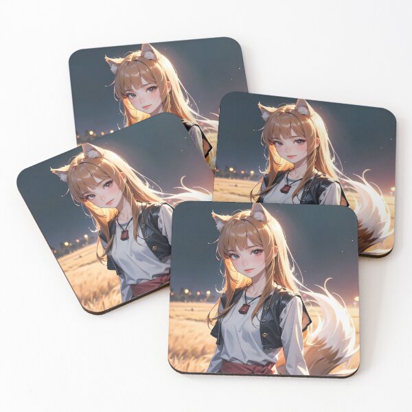 Item preview, Holo Spice And Wolf Anime Girl Waifu Night Wheat Fantasy designed and sold by riadjamai.