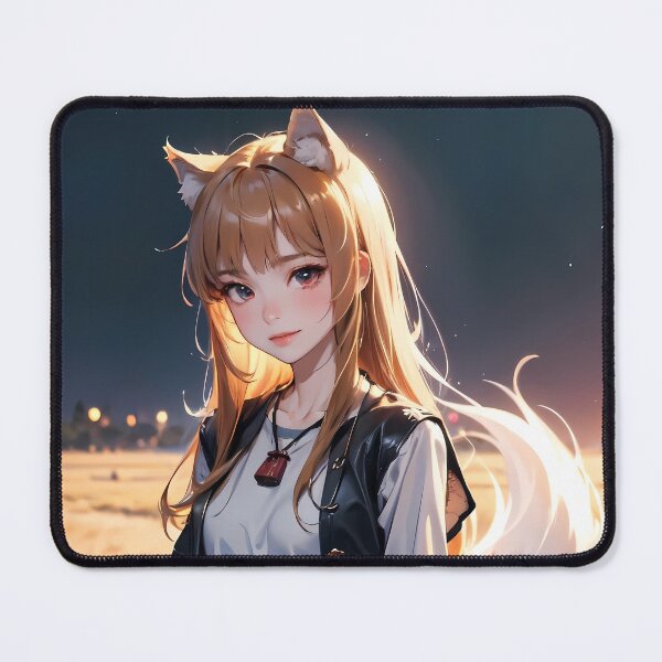 Item preview, Holo Spice And Wolf Anime Girl Waifu Night Wheat Fantasy designed and sold by riadjamai.
