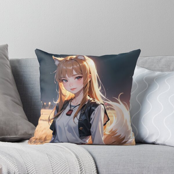Item preview, Holo Spice And Wolf Anime Girl Waifu Night Wheat Fantasy designed and sold by riadjamai.