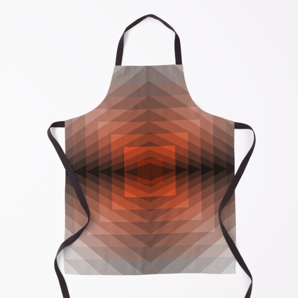 Item preview, Geometric Layout In Orange, Geometric Abstraction, Abstract Art designed and sold by DDJust4U.