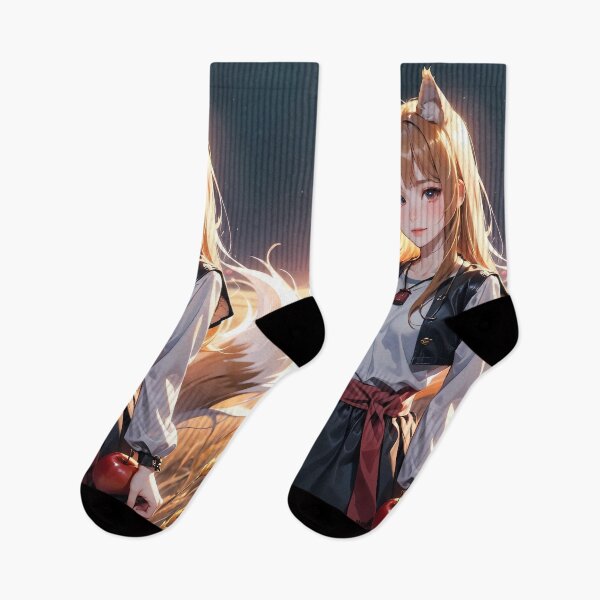 Item preview, Holo Spice And Wolf Anime Girl Waifu Night Wheat Fantasy designed and sold by riadjamai.