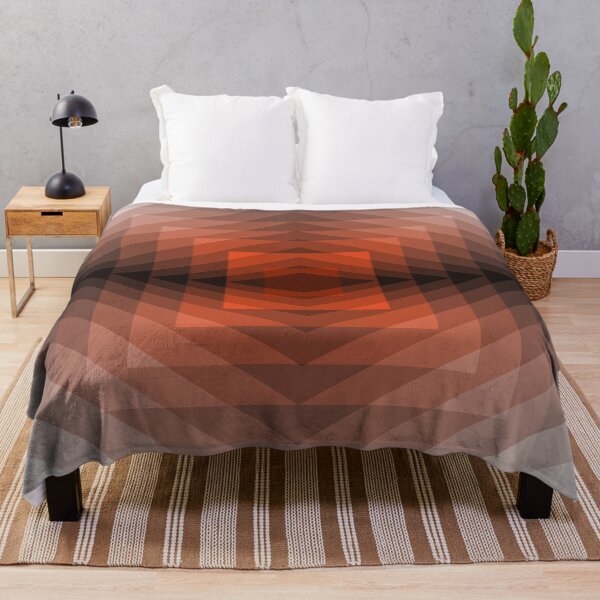 Artikelvorschau, Geometrisches Layout in Orange, geometrische Abstraktion, abstrakte Kunst entworfen und verkauft von DDJust4U.