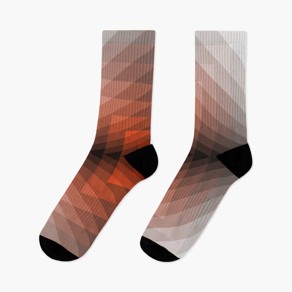 Item preview, Geometric Layout In Orange, Geometric Abstraction, Abstract Art designed and sold by DDJust4U.