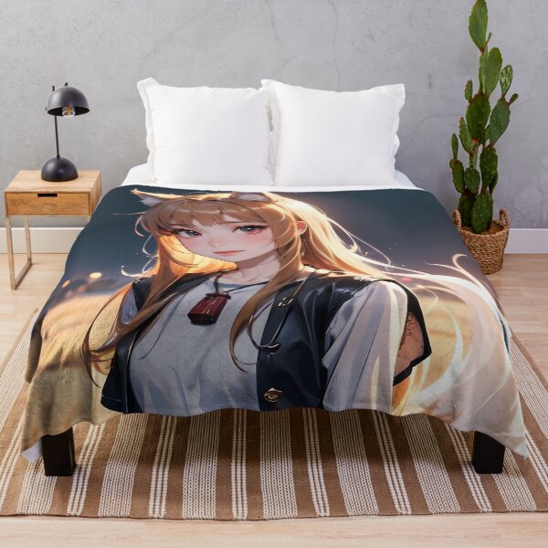 Item preview, Holo Spice And Wolf Anime Girl Waifu Night Wheat Fantasy designed and sold by riadjamai.