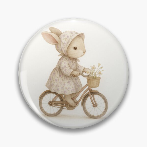 Item preview, Bunny on a Bike - Soft Storybook Kids Tshirt designed and sold by FunscapeHQ.