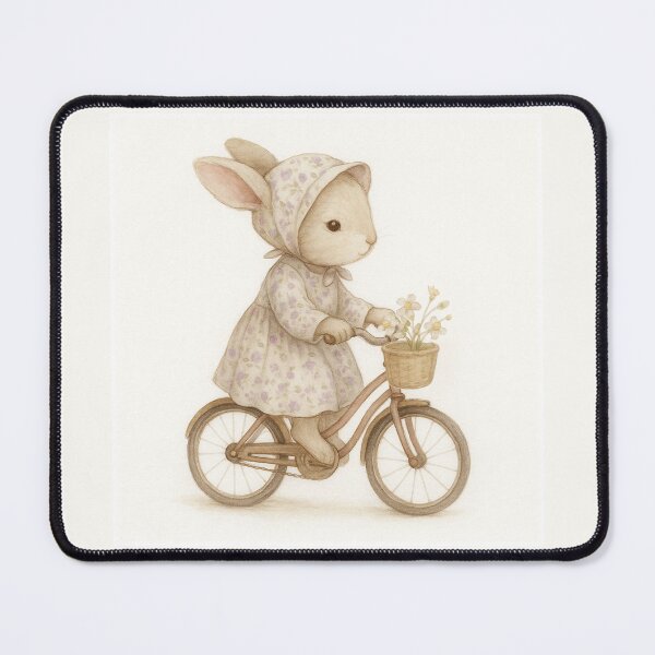 Item preview, Bunny on a Bike - Soft Storybook Kids Tshirt designed and sold by FunscapeHQ.