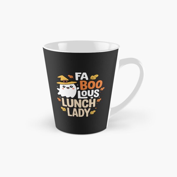 Item preview, Faboolous Lunch Lady Halloween Spooky Teacher Ghost designed and sold by BlueCreator-inc.