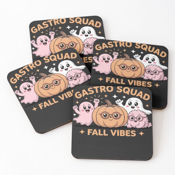 Item preview, Fall Vibes Gastro Squad Ghost Halloween Spooky Endoscopy designed and sold by BlueCreator-inc.