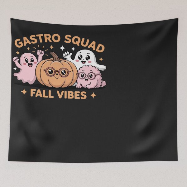 Item preview, Fall Vibes Gastro Squad Ghost Halloween Spooky Endoscopy designed and sold by BlueCreator-inc.
