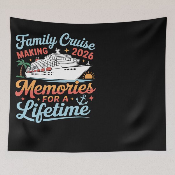 Item preview, Family Cruise 2026 Making Memories for A Lifetime Beach designed and sold by BlueCreator-inc.