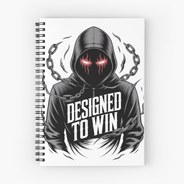 Item preview, Designed To Win – Dark Streetwear Mindset Graphic designed and sold by NewUSShop.