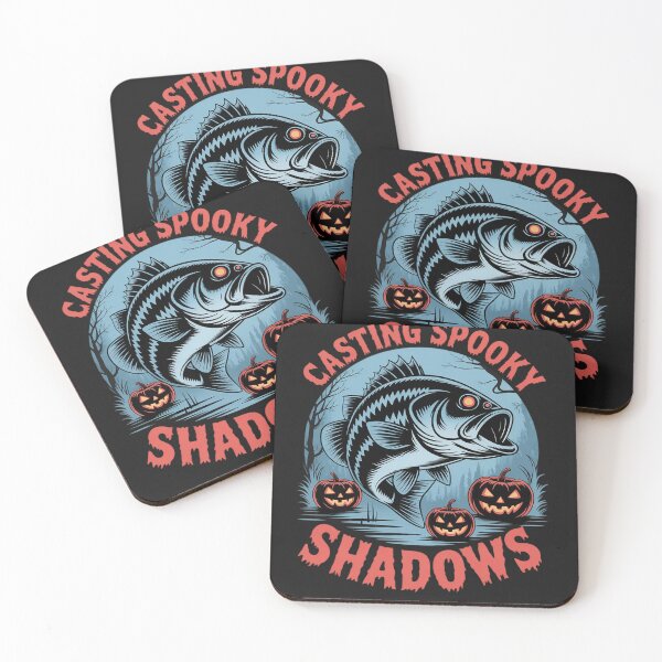 Item preview, Fishing Halloween Spooky Fisherman Fish Trick Or Treat  3 designed and sold by BlueCreator-inc.
