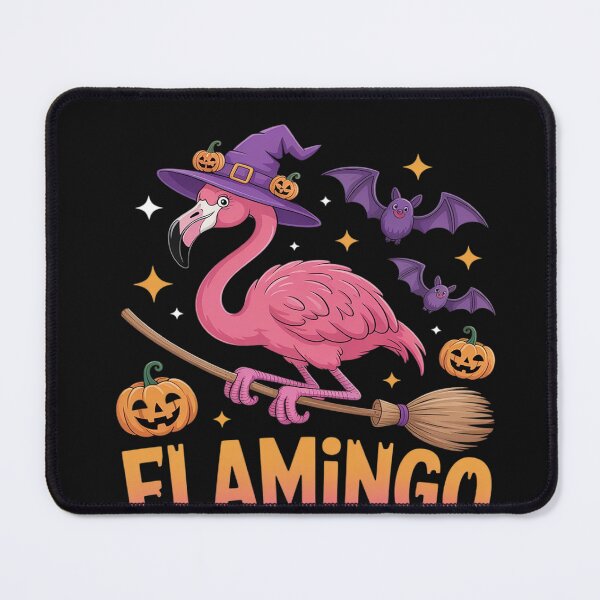 Item preview, Flamingo Halloween Spooky Wading Bird Scary Trick Or Treat designed and sold by BlueCreator-inc.