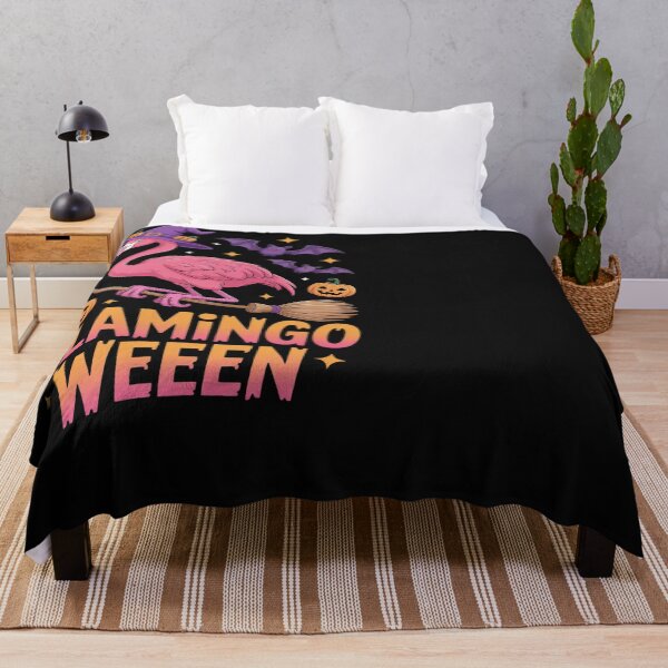 Item preview, Flamingo Halloween Spooky Wading Bird Scary Trick Or Treat designed and sold by BlueCreator-inc.