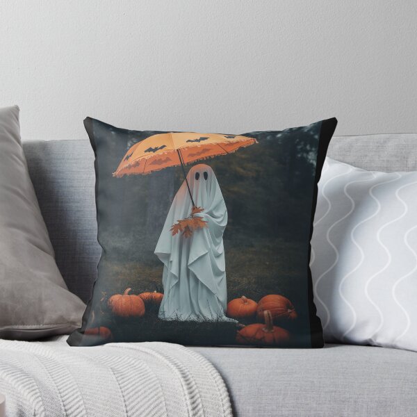 Item preview, Floral Ghost Halloween Ghost In The Forest Gothic designed and sold by BlueCreator-inc.