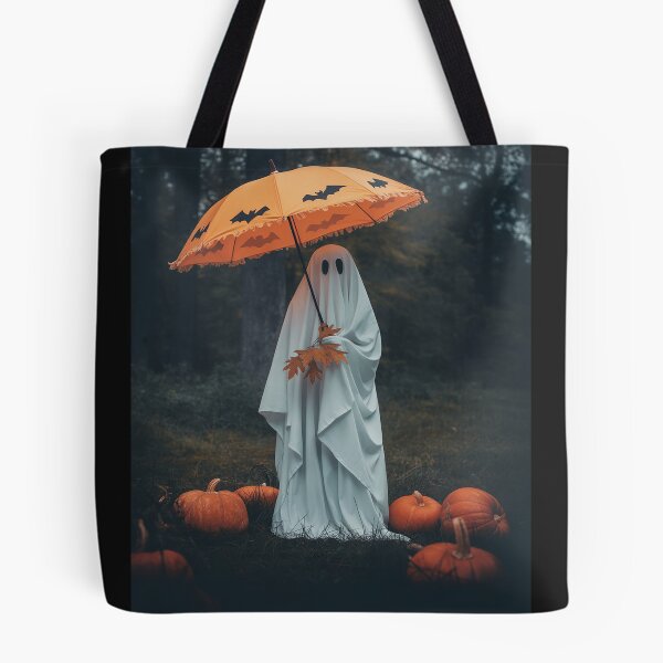 Item preview, Floral Ghost Halloween Ghost In The Forest Gothic designed and sold by BlueCreator-inc.