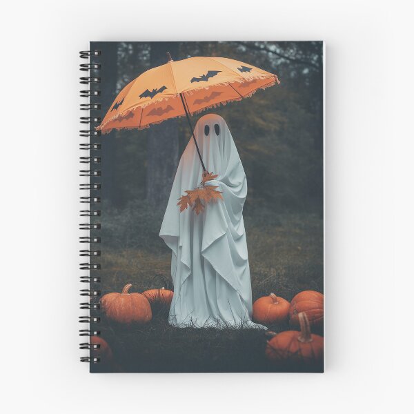 Item preview, Floral Ghost Halloween Ghost In The Forest Gothic designed and sold by BlueCreator-inc.