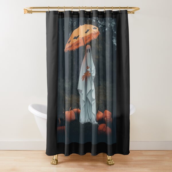 Item preview, Floral Ghost Halloween Ghost In The Forest Gothic designed and sold by BlueCreator-inc.