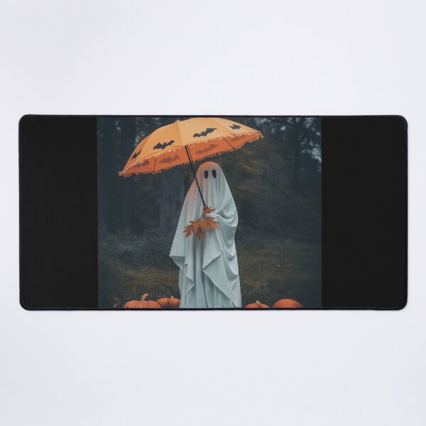 Item preview, Floral Ghost Halloween Ghost In The Forest Gothic designed and sold by BlueCreator-inc.