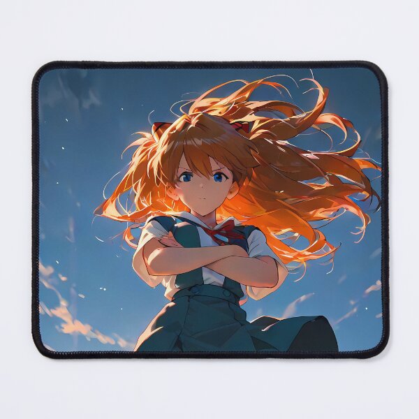 Item preview, Asuka Langley Soryu Neon Genesis Evangelion Anime Girl Waifu Heroic Sky designed and sold by riadjamai.
