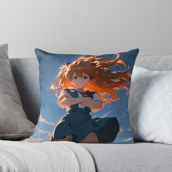 Item preview, Asuka Langley Soryu Neon Genesis Evangelion Anime Girl Waifu Heroic Sky designed and sold by riadjamai.