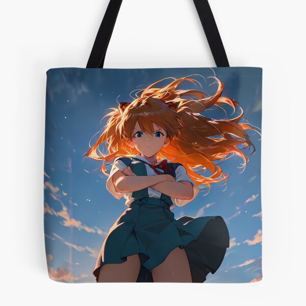 Item preview, Asuka Langley Soryu Neon Genesis Evangelion Anime Girl Waifu Heroic Sky designed and sold by riadjamai.