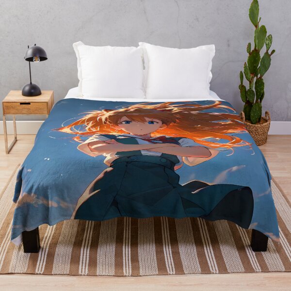 Item preview, Asuka Langley Soryu Neon Genesis Evangelion Anime Girl Waifu Heroic Sky designed and sold by riadjamai.