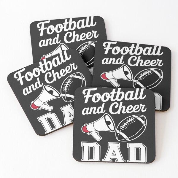 Item preview, Football And Cheer Dad Cheerleader And Football Player designed and sold by BlueCreator-inc.