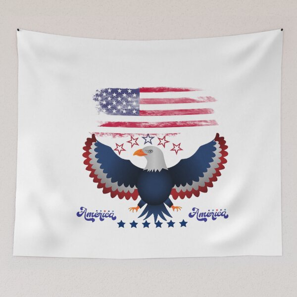 Artikelvorschau, Amerika, die Flagge entworfen und verkauft von MYTHICAL ME.