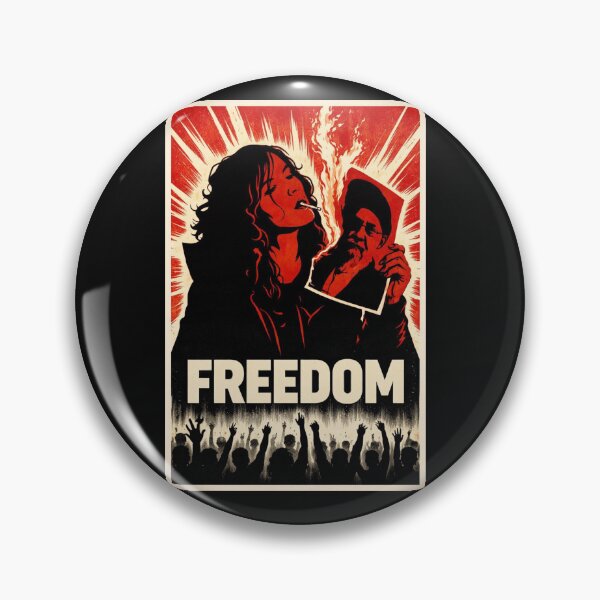 Item preview, Freedom for Iran – Woman Life Freedom Protest Art designed and sold by batcaveshirts.