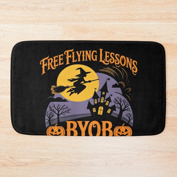 Item preview, Free Flying Lessons BYOB Halloween Witch designed and sold by BlueCreator-inc.