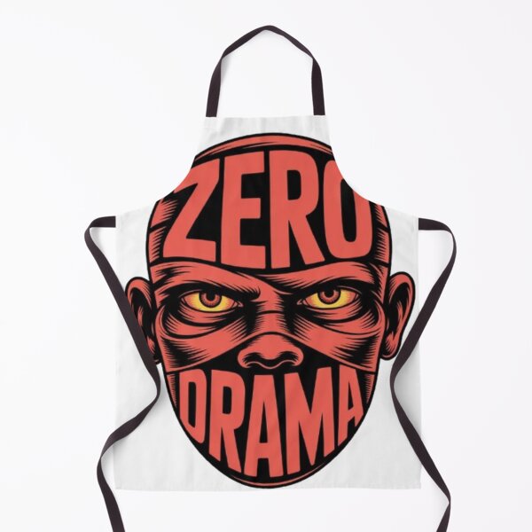Item preview, Zero Drama – No Noise, No Excuses Streetwear Statement designed and sold by NewUSShop.