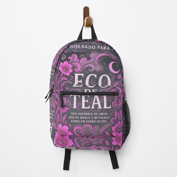 Item preview, Copy of Magic Retro Notebook – Teal Floral Echo designed and sold by Anomaly 404 Error.