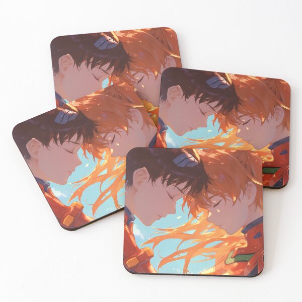 Item preview, Shinji Ikari Neon Genesis Evangelion Anime Emotional Bond Asuka Connection designed and sold by riadjamai.