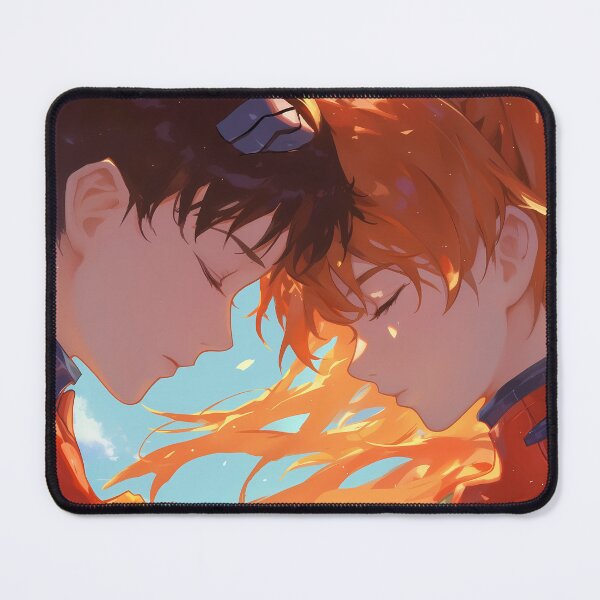 Item preview, Shinji Ikari Neon Genesis Evangelion Anime Emotional Bond Asuka Connection designed and sold by riadjamai.