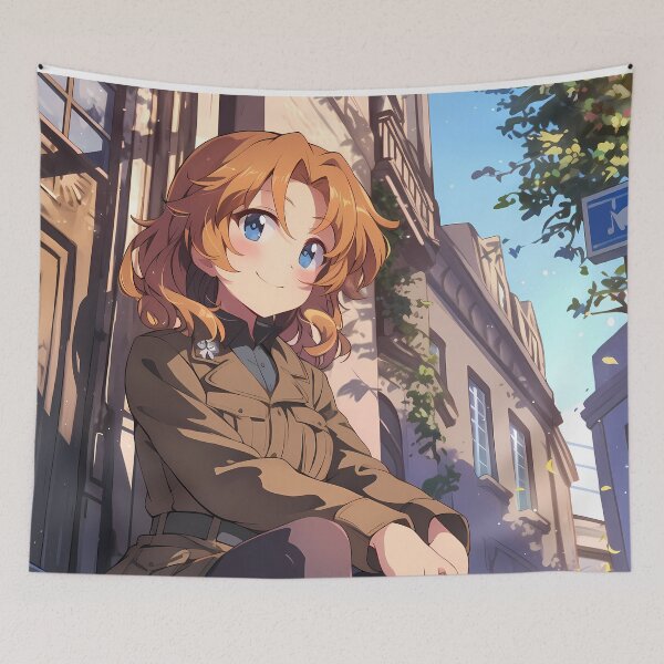 Item preview, Orange Pekoe Girls und Panzer Anime Urban Street Ease designed and sold by bystudiolereve.