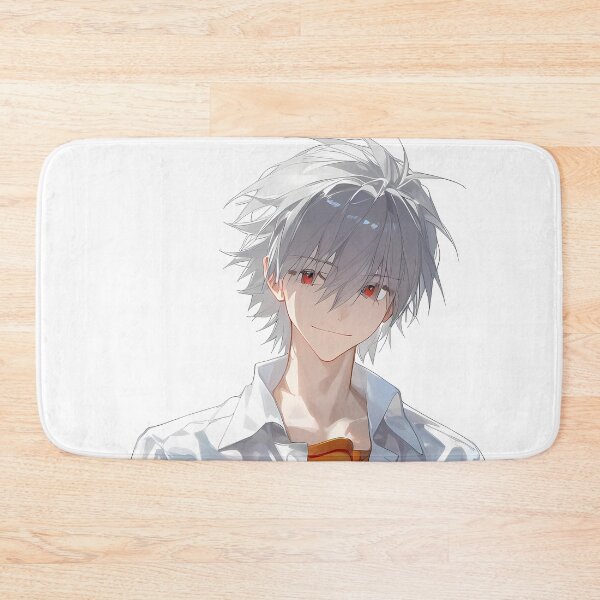 Item preview, Kaworu Nagisa Neon Genesis Evangelion Minimal Portrait Calm Anime designed and sold by riadjamai.