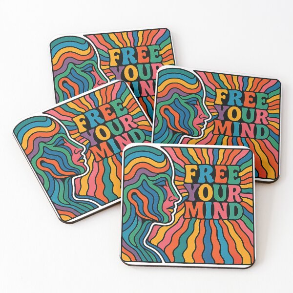 Item preview, Psychedelic Free Your Mind Artwork designed and sold by chromatalove.