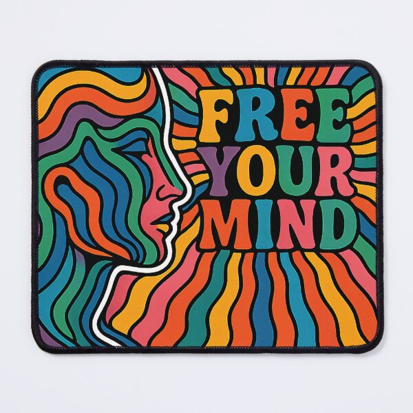 Item preview, Psychedelic Free Your Mind Artwork designed and sold by chromatalove.