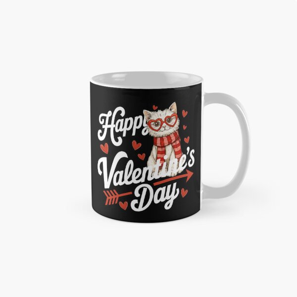 Item preview, Cute Valentine's Day Cat T-Shirt designed and sold by LashondaGreen89.