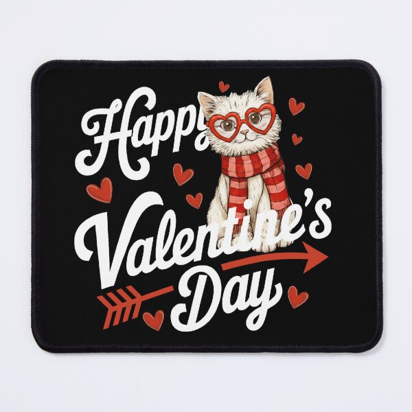 Item preview, Cute Valentine's Day Cat T-Shirt designed and sold by LashondaGreen89.