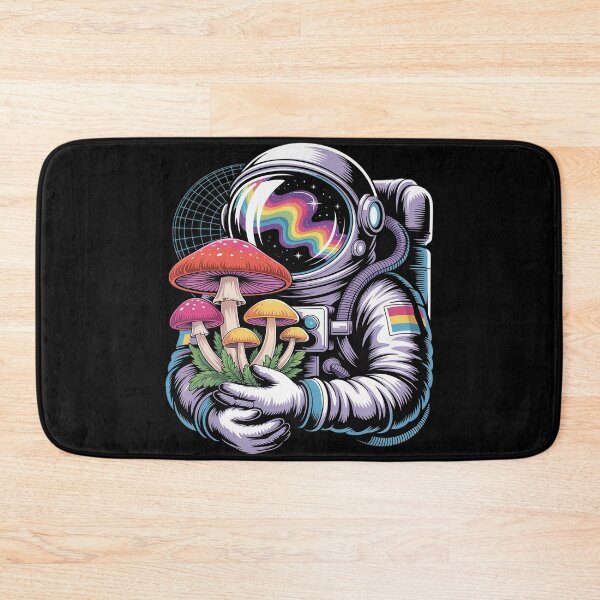 Item preview, Festival Trippy Astronaut DJ EDM Mushroom Psychedelic Rave designed and sold by countntenov.