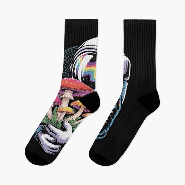 Item preview, Festival Trippy Astronaut DJ EDM Mushroom Psychedelic Rave designed and sold by countntenov.