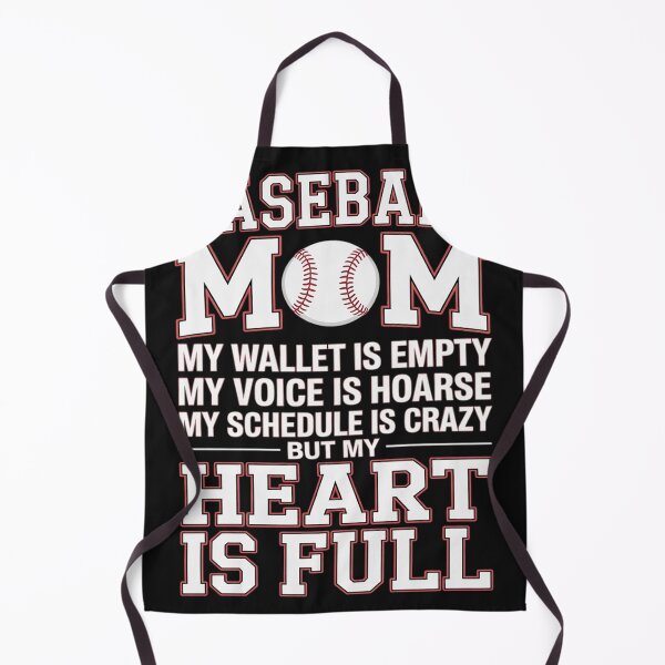 Item preview, Funny Baseball Mom My Wallet Is Empty Game Day designed and sold by Dolostope.