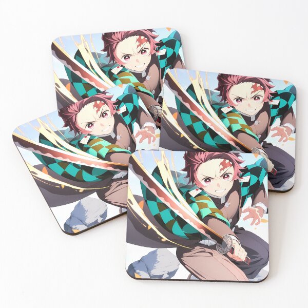 Item preview, Tanjiro Kamado Demon Slayer Anime Dynamic Flame Attack designed and sold by riadjamai.
