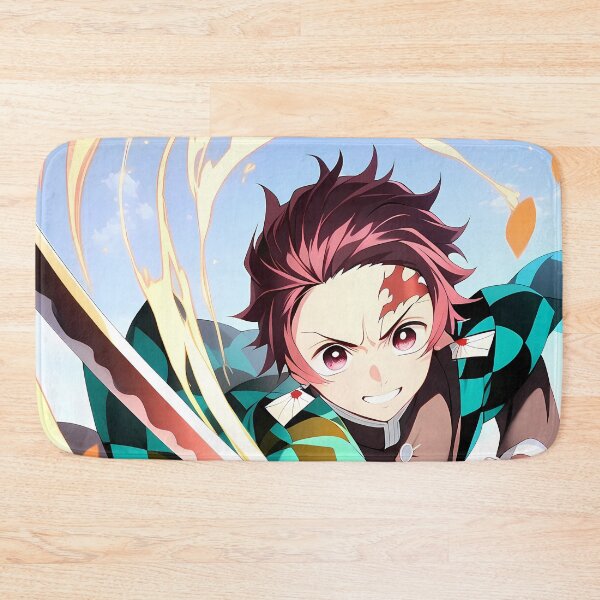 Item preview, Tanjiro Kamado Demon Slayer Anime Dynamic Flame Attack designed and sold by riadjamai.
