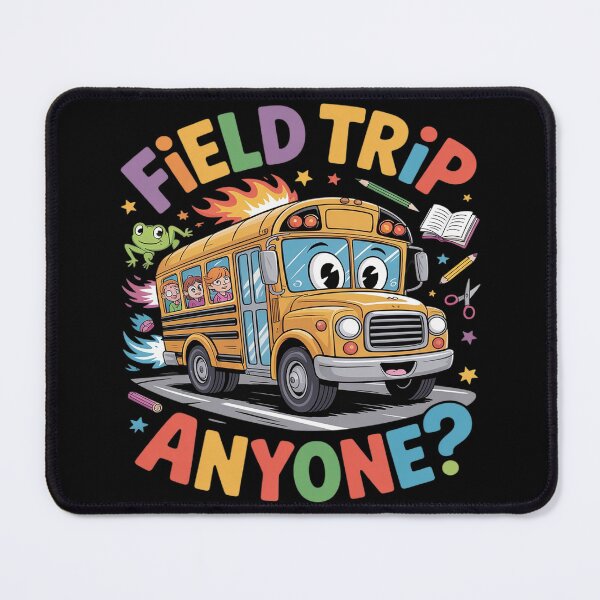 Item preview, Field Trip Anyone Field Day Let The Games Begin School Bus designed and sold by countntenov.